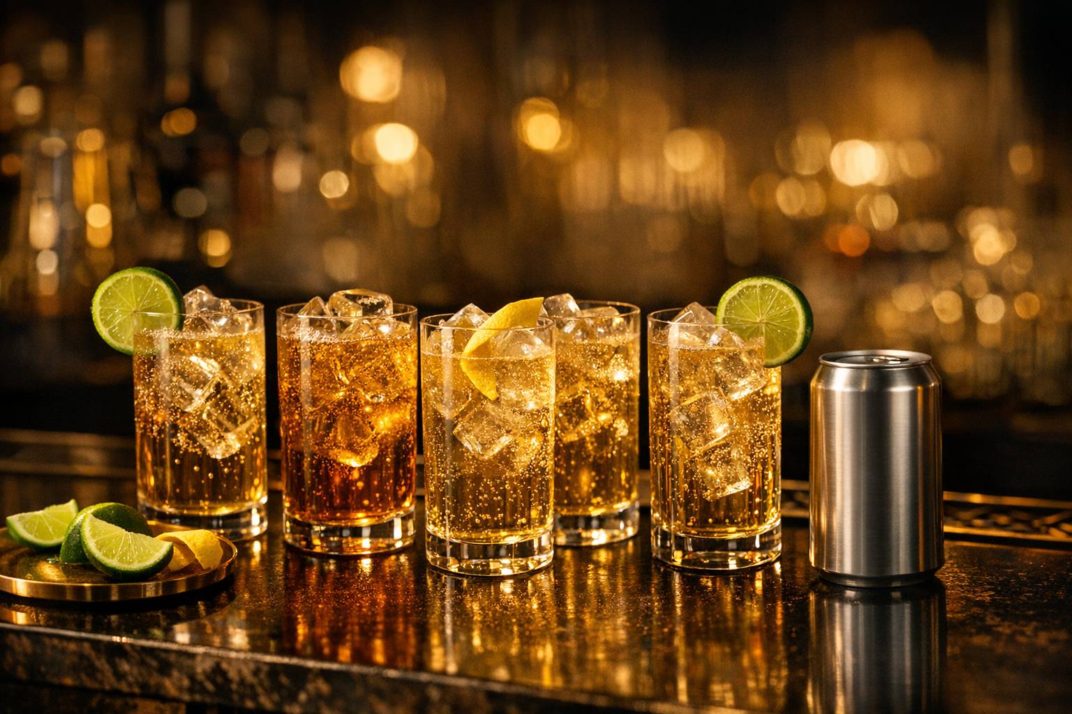 Tipos de cócteles con bebida energética: recetas, proporciones y cuándo usar una premium