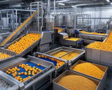 Tipos de subproductos del cítrico en la industria del zumo: pulpa, cáscara, bagazo y pellets